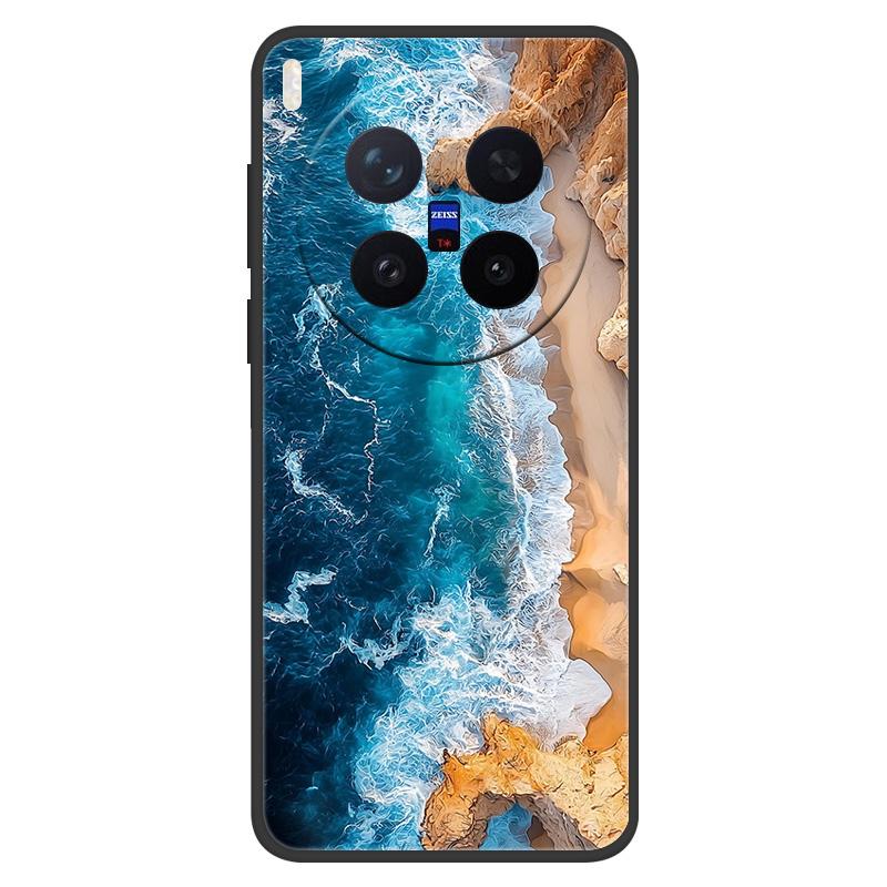 Для VIVO X300 Pro Чехол Мраморный Расписной Мягкий Матовый Силиконовый Чехол на Заднюю Панель Для Vivo X300 Полная Защита Чехол для Телефона X 300 X300 PRO