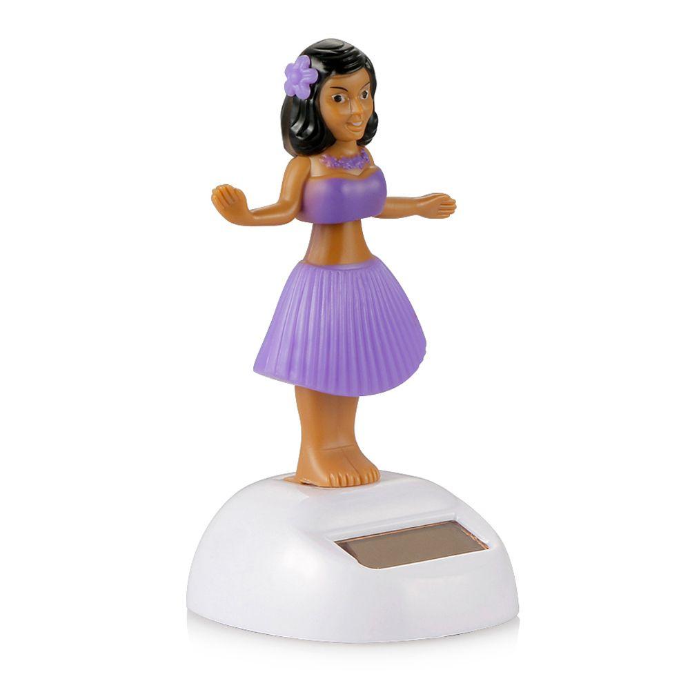 Swinging Bobble Toy Shaking Head Doll Swinging Hawaiian Girl Solar Swinging Doll Dancing Hula Girl
