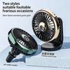 F301A Creative Light Small Fan USB 3 Speed Car Cold Air Fan Portable Air Conditioner for Car 12V 24V