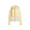 Neo Striped Casual Jacket Women Outerwear Yellow HN2329