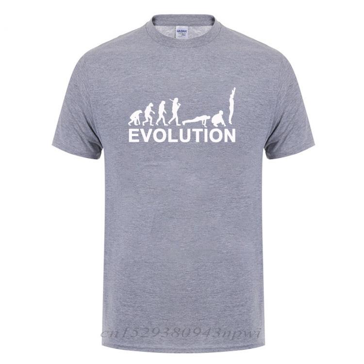 Футболка с надписью Evolution Burpees Instructor Crossfit, забавный подарок на день рождения для мужчин, папы, мужа, хлопковая футболка с коротким рукавом и круглым вырезом