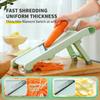 Multifunctional Vegetable Cutter Onion Chopper Manual Safe Not Hurting Your Hands Food Shreds Grater Kitchen Vegetable Slicer