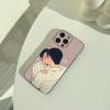 C-Пленен-Тобой Чехол Для Телефона BL Для iPhone 17,16,15,14,13,12,11 Pro Max, Легкий и Практичный Мягкий Черный Чехол