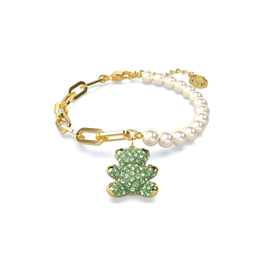 Swarovski Браслеты с мишками женские зеленые