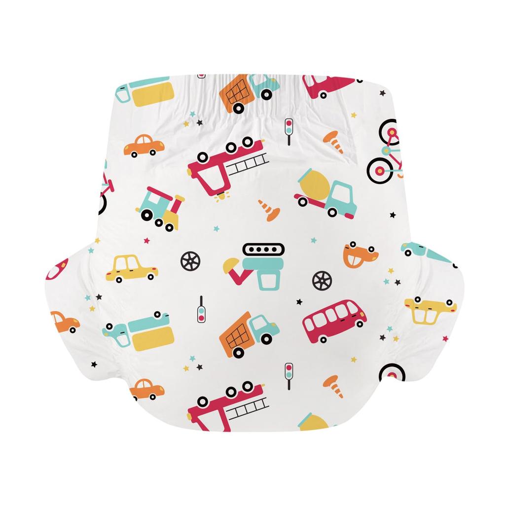 Образец подгузников для взрослых CutiePlusU Унисекс Трусы при недержании с максимальной ночной впитываемостью Занятой водитель (Упаковка из 10 штук), Этикетки, - (Большой 95-120 см)