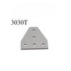 1pcs T/L Type 5 Hole Joint Board Plate Corner Angle Bracket Connection Joint Strip for 2020 3030 4040 Aluminum Profile