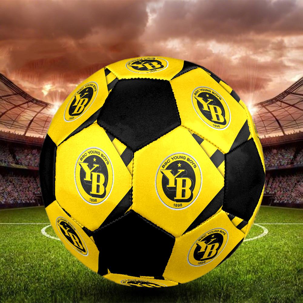BSC Young Boys Soccer Ball Colorful All Ages Machine Stitched PVC Competition Ready Durable High-Bounce.SIZE5