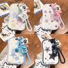 New New Student School Card Protective Cover With Star Pendant Keychain Photo Card Display Backpack Small Pendant ID Card Holder