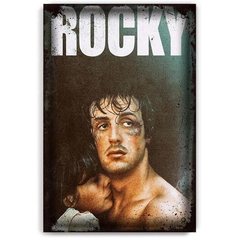 Retro Che Guevara Rocky Metal Tin Signs Vintage Posters for Garage Game Room Bars Man Cave Cafe Pubs Clubs Home Wall Decor Gift