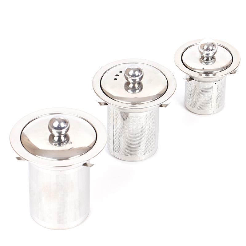 Многоразовое ситечко для чая из нержавеющей стали, сетчатая корзина для заварки, свободный заварочный чайник для листьев чая