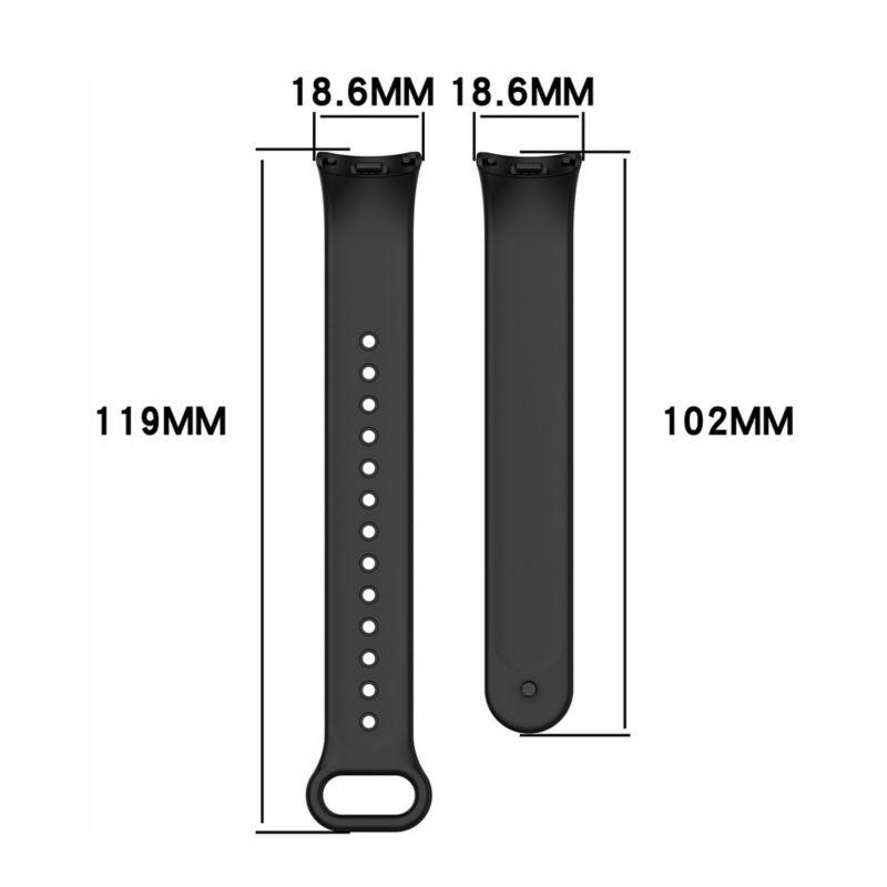 Opaska Do Xiaomi Mi Band 8 9 Pasek Smartband Czarna