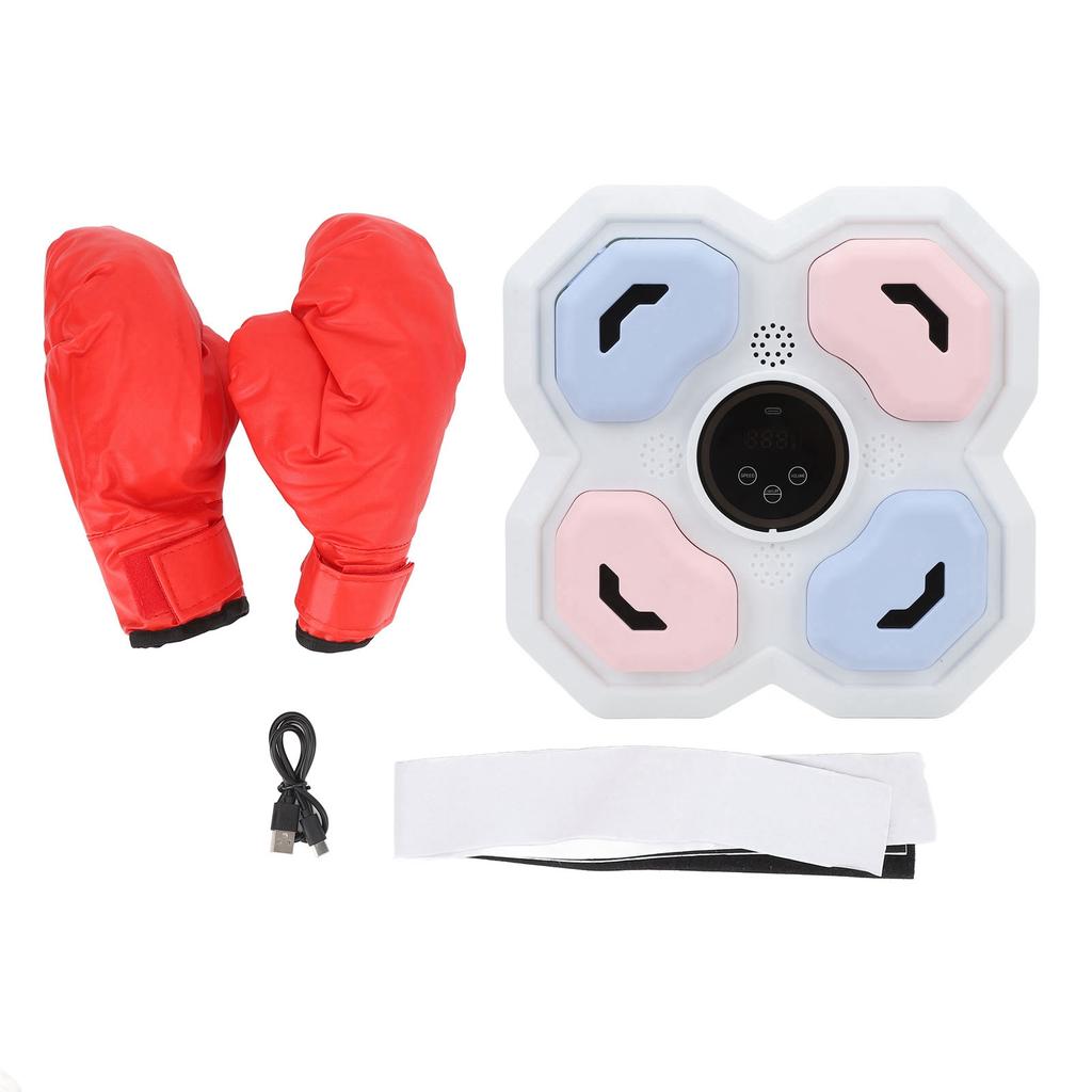 Музыкальный боксерский тренажер настенное крепление портативное боксерское оборудование интеллектуальная мишень для ударов для домашнего спортзала