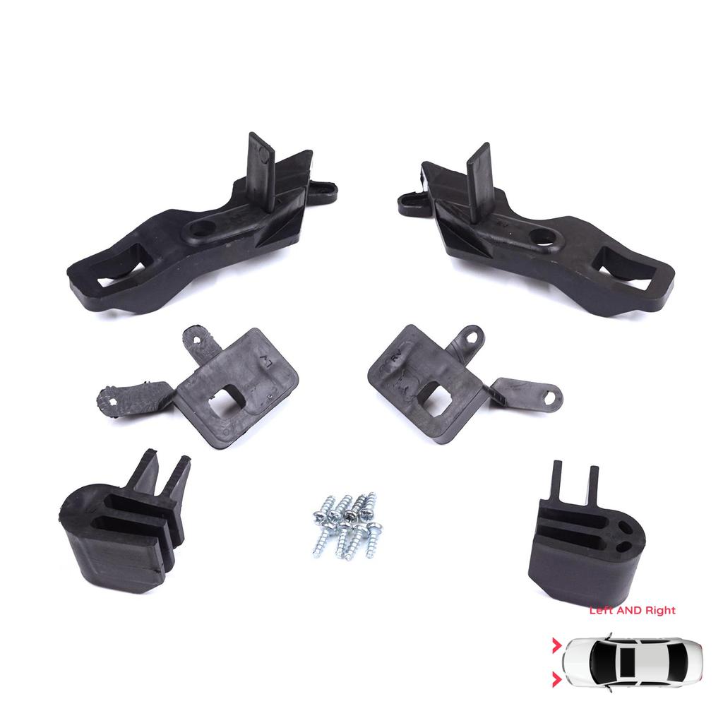 EHL582 Комплект кронштейнов для крепления фары, левая и правая сторона для Citroen C Elysee DD 2017-2024﻿ Facelift 9817298480