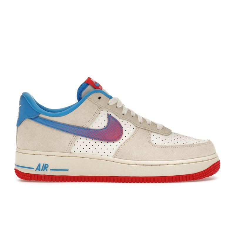 Nike Air Force 1 07 LV8 Harlem Globetrotters Pack Unisex Sneakers Cream Coconut-Milk Sail HQ3618-113