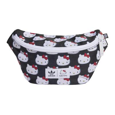 Оригиналы Hello Kitty, Коллаборация Спортивная поясная сумка из переработанного полиэстера Обычная Мужская Разноцветная Adidas HK7162