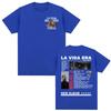 Rapper Milo J La Vida Era Mas Corta New Album Tour Graphic Tee Shirt Unisex Women Harajuku Hip Hop Short Sleeve Tshirts Streetwear