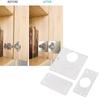 Versatile Stainless Steel Hinge Repair Plates For Modern Cabinet Door Applications