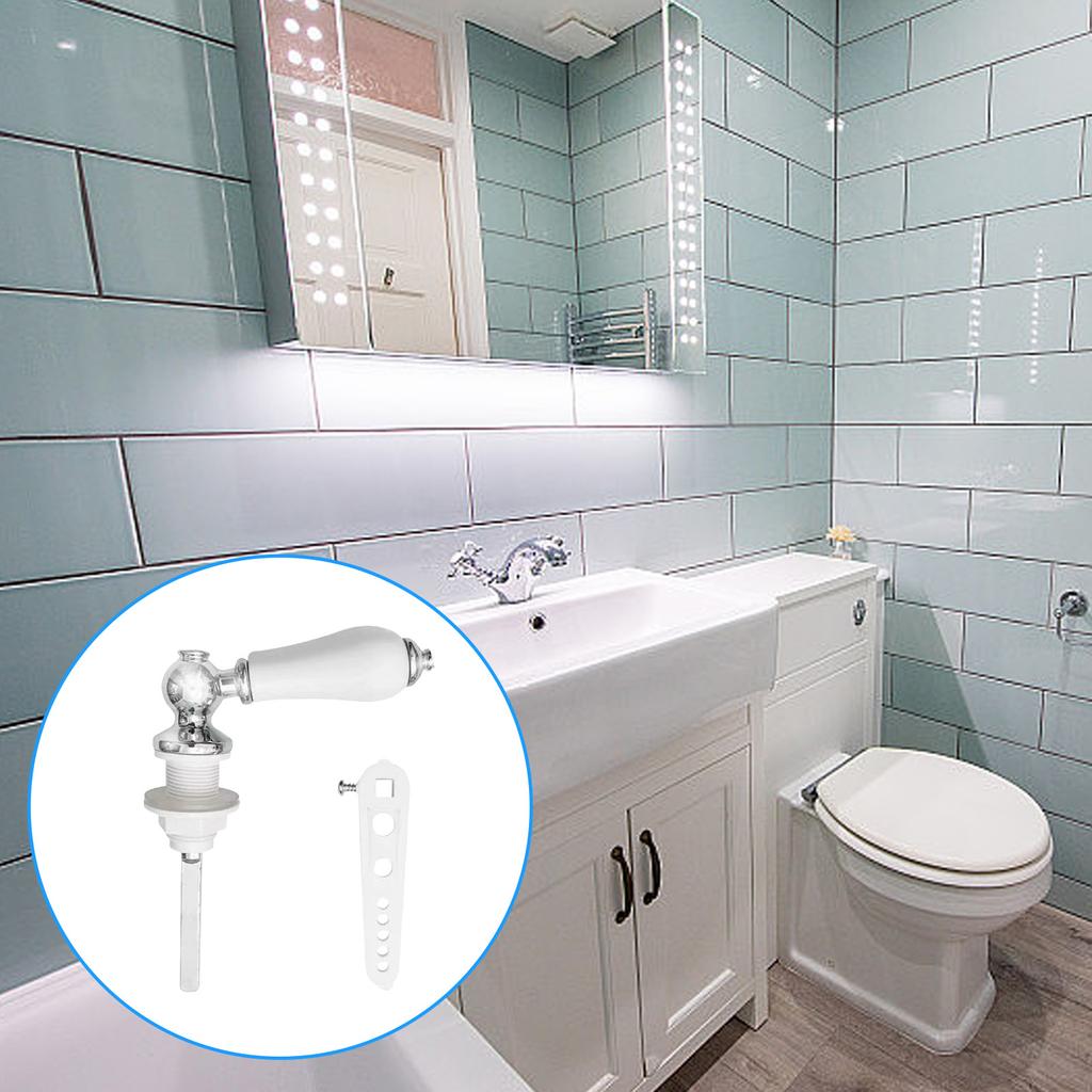 Универсальные комплекты для замены ручки унитаза и сливного рычага, керамическая ручка рычага слива унитаза, ремонт, замена ручек слива бачка