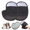 Pet Hair Remover Glove Electrostatic Cat Dog Grooming Mitt Reusable Fur Removal Tool for Couch Furniture Carpet Car Seat