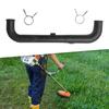 Lawnmower Oil Return Pipe Strimmer Ventilation Hose Replacing Premium with 2 Buckles Sturdy Trimmer