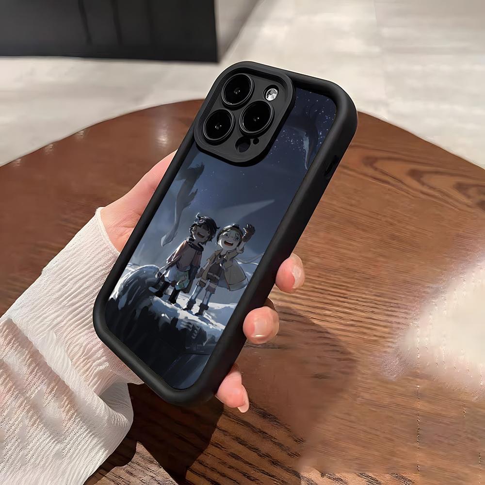 Чехол для телефона Made In Abyss Для iPhone 17 Pro Max 15 Pro 16 14 Plus 12 13 Mini 11 Pro Ударопрочный Мягкий Чехол