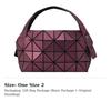 ISSEY MIYAKE Boston Polyvinyl Chloride Boston Bag, Shoulder Bag, Handbag Regular Women's Burgundy BB33-AG481-83