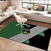 1PC rug Sassuolo Football Crest Design Carpet, Chair Rug,Area Rug for Office Bedroom living rooms bedroom, Doormat decor Christmas fan gifts