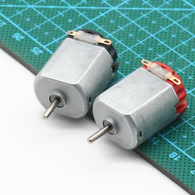 Мини 130 Мотор Электрический 3В 15000 об/мин Электродвигатель Крутящий момент DIY Автомобиль Хобби Мотор