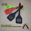Heat Resistant Slotted Spatula Food Grade Silicone One Piece Design Fish Turner for Home