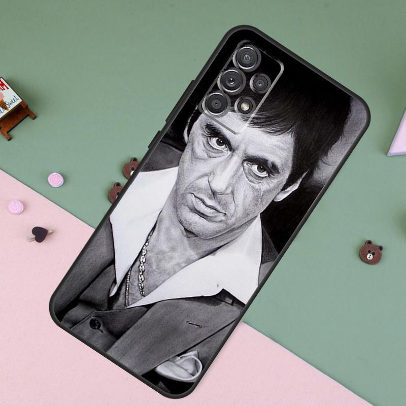 Tony Montana Scarface Al Pacino For Samsung Galaxy A36 A56 A26 A16 A22 A32 A52 A54 A34 A55 A35 A15 A53 A33 A13 A05 A06 Case