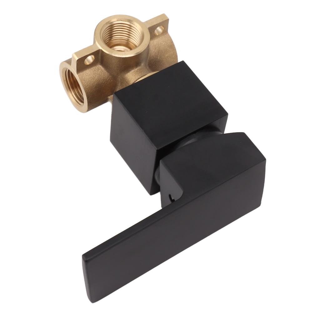 Shower Valves Wall Mount Copper Faucet Shower Rough In Valve Bathroom Trim Kit Single Handle Tub
