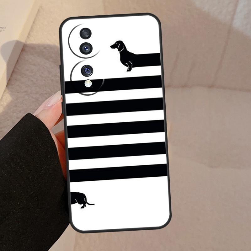 Dachshund Dog For Honor Magic 5 6 7 8 Pro Case For Honor X9d X9a X9b X9c X8c X8b 50 70 90 200 400 Lite Win