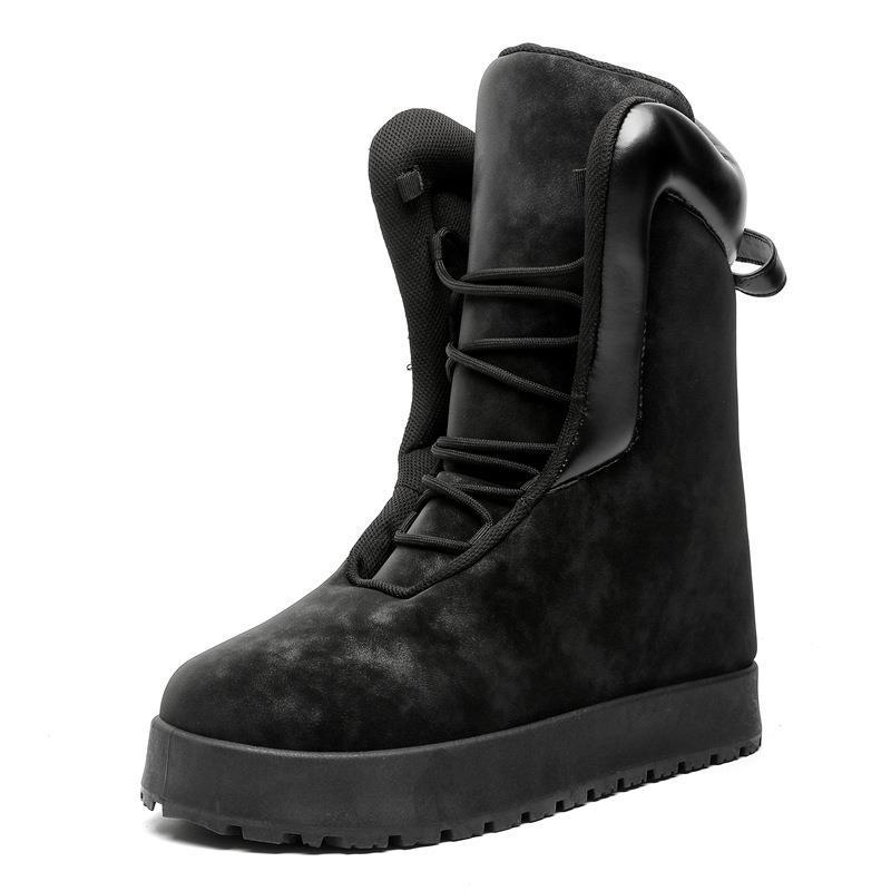 2025 Men's High-Top Autumn Boots - Thick-Soled Casual Plaster Boots Y01