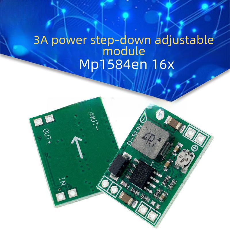 MP1584EN DC-DC 3A Adjustable Step-Down Power Module: Superior To LM2596, Converts 24V To 12V, 9V, 5V, 3V.