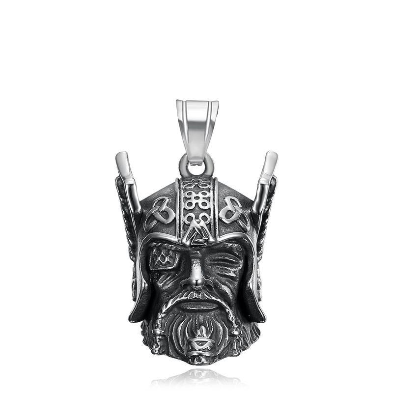 Винтажный дизайн Подвеска-колокольчик Viking Warrior для мотоцикла, защита от ветра, скандинавский, Одина, Защитный колокольчик, Ожерелье, Подарок, Ювелирные аксессуары