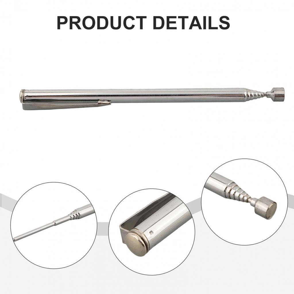 Прочный магнитный захват, карманный зажим 1,5 фунта, длинный выдвижной