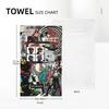 Band Gorillaz Soft Face Towel Quick Dry Pool Bath Cotton Towels Breathable