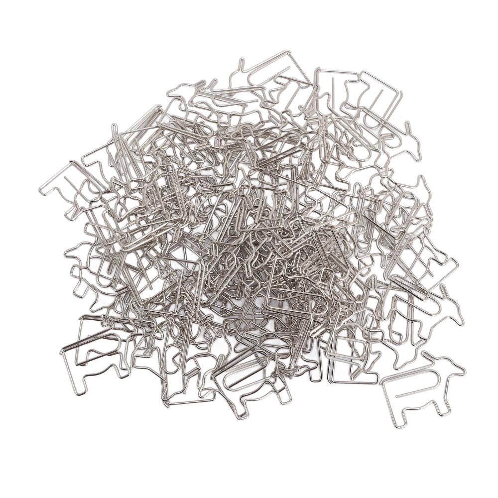100PCS with Storage Box Cow Shaped Paper Clips Cow Shaped Cute Paper Clips Office Home