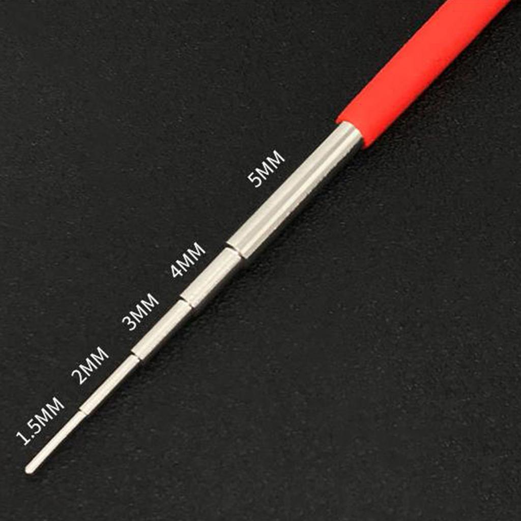 Solid Coil Jig Stainless Steel Winding Rod Wrapping Wire Tools for DIY Jewelry Making Winding Bar