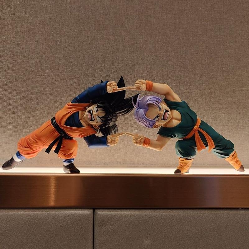 Anime Drogan Boll Z Son Goten Figure Gotenks Trunks Combined Body Action Figures 10cm Pvc Statue Collection Model Toys Gifts