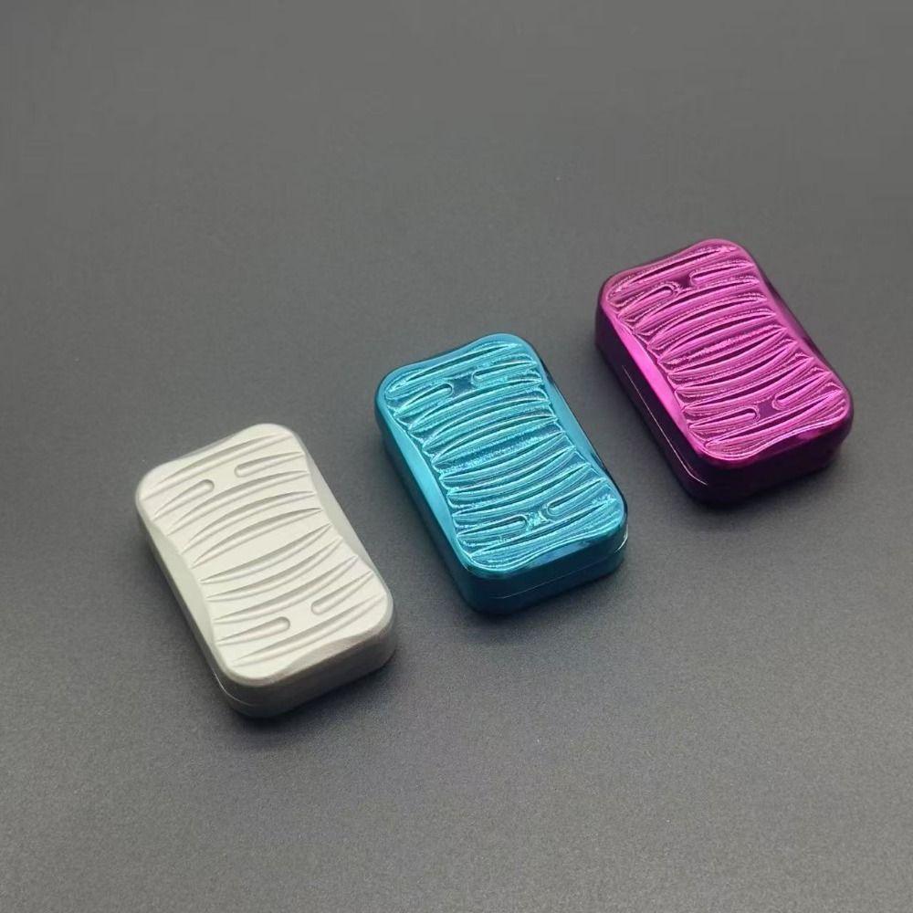 Metal Construction Magnetic Push Card Magnetic Mechanism Fingertip Pushing Plate Anxiety Relief