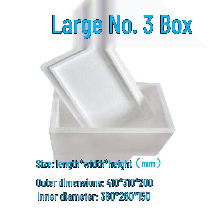 Extra Large Insulated Foam Box for Vegetables - Ideal for Cold Storage and Heat Preservation