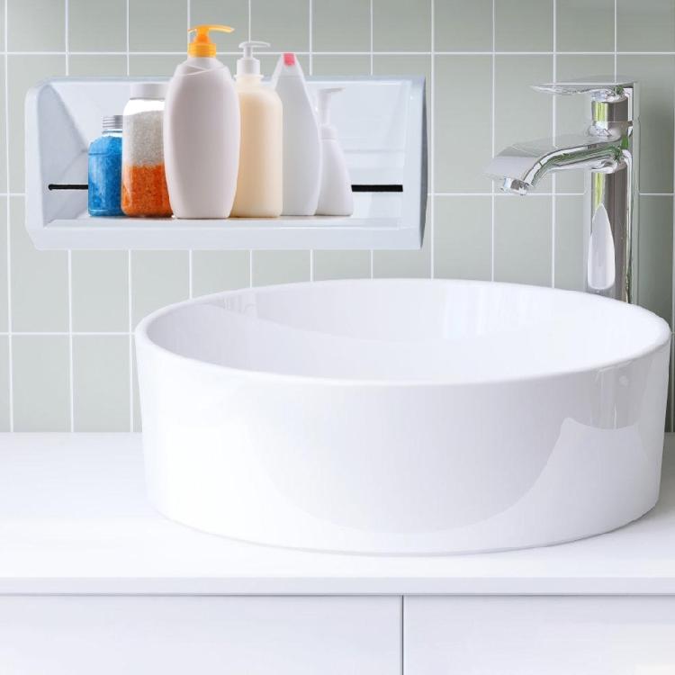 Campers Travel Trailer  Kitchen Organizer Stotage Rack Shelf Adhesive Mount Bracket Support for Home Decoration Bathroom