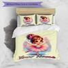 3PC Custom Name Dreams Pastel Colors Bedding Set Duvet Cover Closure Includes 1 Duvet Cover & 2 Pillowcases for Bedroom