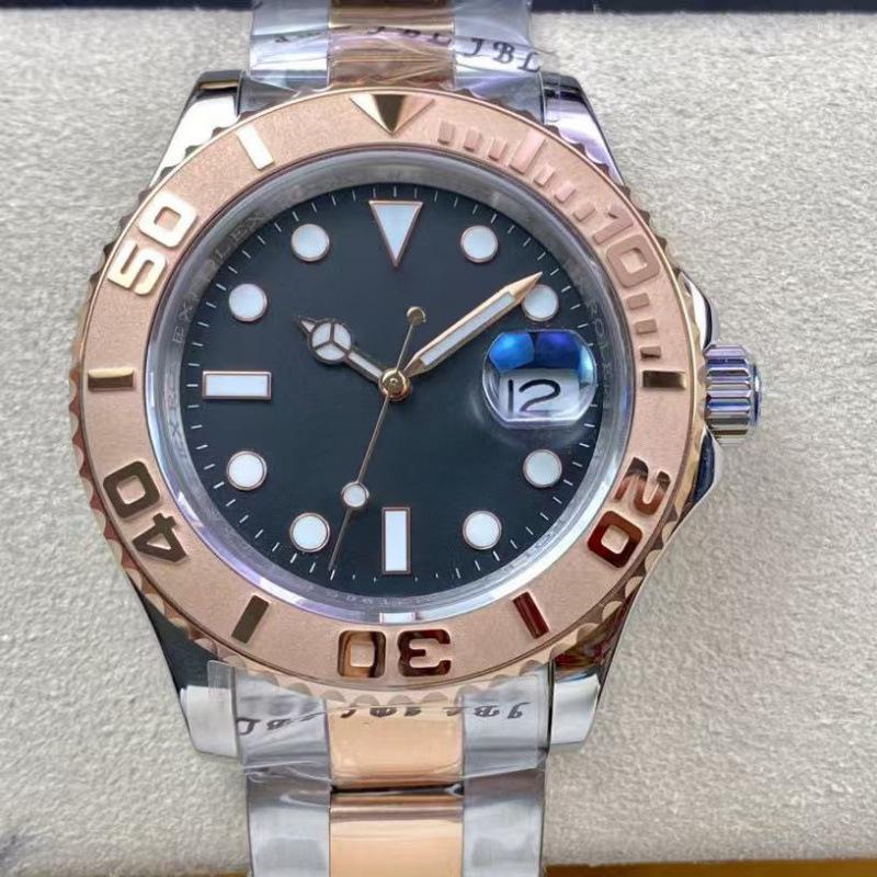 Rolex Yacht-Master 126622 40мм Серый Циферблат Резиновый Ремешок Мужские Автоматические Люксовые Часы