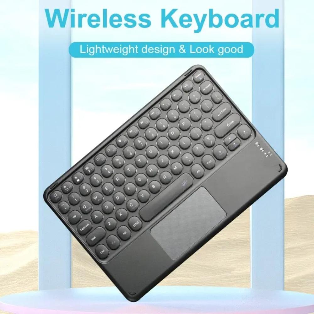 Тачпад Bluetooth-клавиатура Трекпад Беспроводная Bluetooth-клавиатура для iPad IOS 78 клавиш Телефоны Ноутбуки Mac, тонкая беспроводная клавиатура