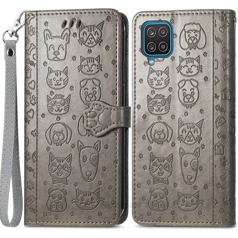 SamsungA12 чехол для Samsung Galaxy A12 кожаный чехол-кошелек для телефона Samsung A12 A 12 защитный чехол Coque Fundas