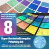 6 PCS Drawing Highlighter Morandi Gel Pen Glitter Effects Student Diary Scrapbook Painting DIY Office School Supplies Stationery