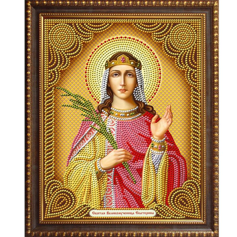 5D Алмазная картина Дева Мария Религиозная Алмазная вышивка крестом Вышивка Домашний декор Картина