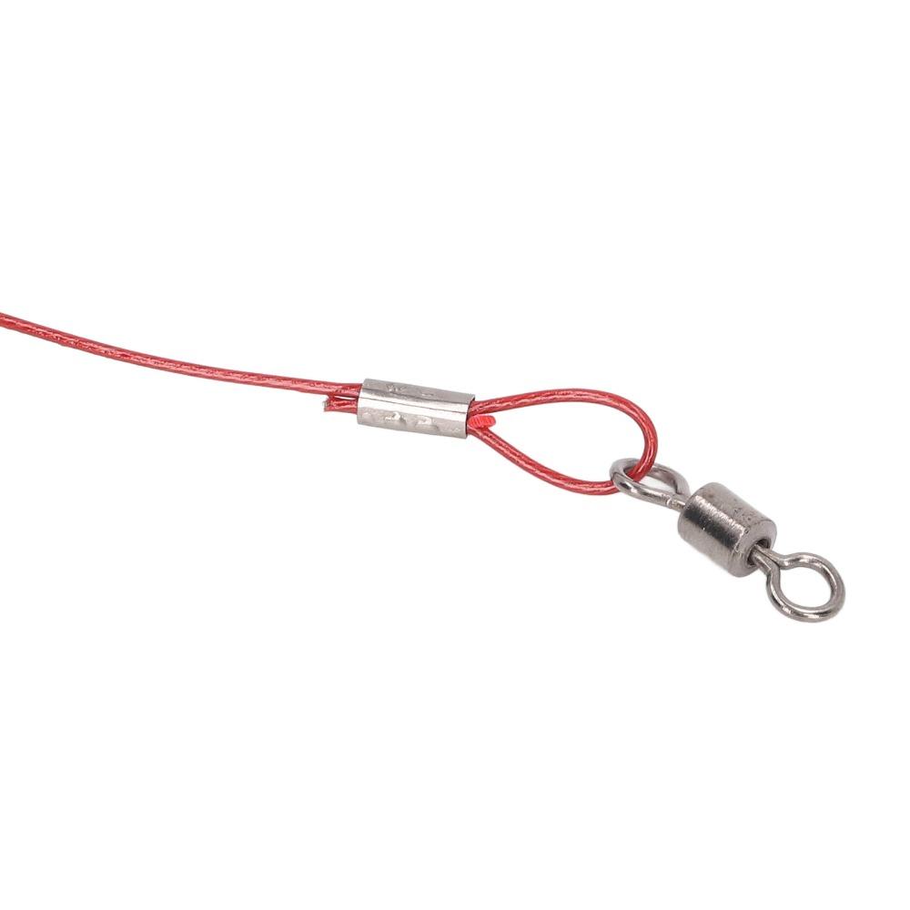 30PCS Anti Bite Fishing Wire Rigs Leaders High Strength Fishing Wire Leaders Lures Rig